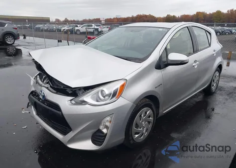 2016 Toyota Prius C Two from USA, damaged, VIN JTDKDTB37G1115897